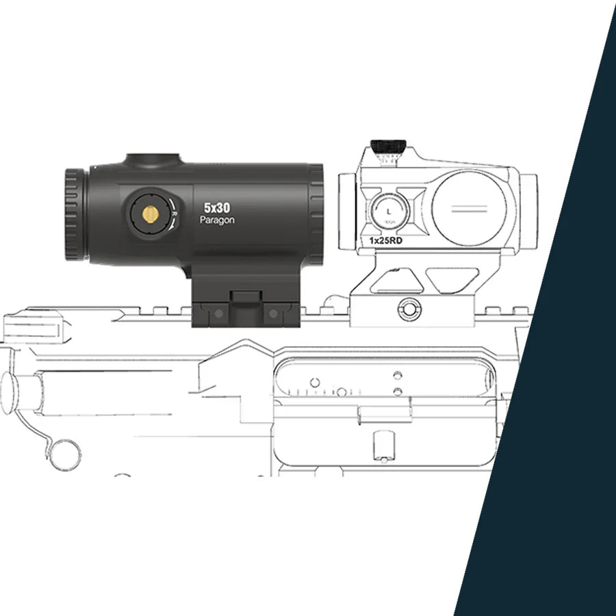 Vector Optics Paragon 5x30 didintuvas Micro