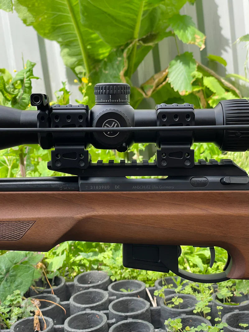 34 mm optinio taikiklio žiedai | Picatinny bėgelis
