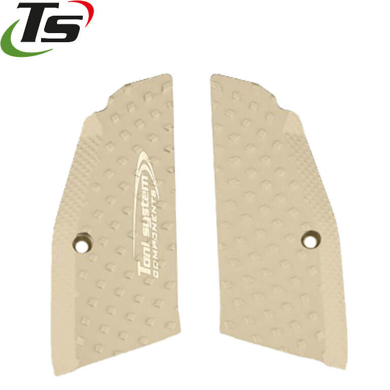 CZ 75B & SP-01, CZ TS 2, CZ Shadow 2 short alu Vibram grips