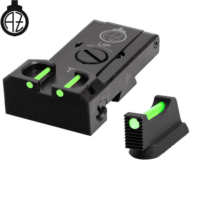 CZ TS 2, CZ TS 1 & CZ Shadow 2 Target reguliuojami mechaniniai taikikliai | šviesolaidinis B
