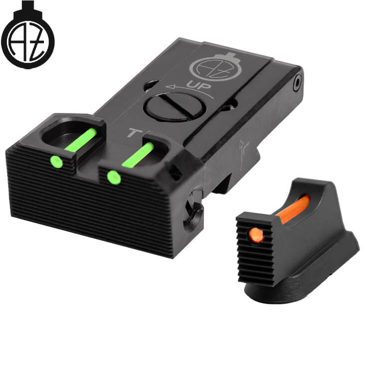 CZ TS 2, CZ TS 1 & CZ Shadow 2 Target reguliuojami mechaniniai taikikliai | šviesolaidinis B