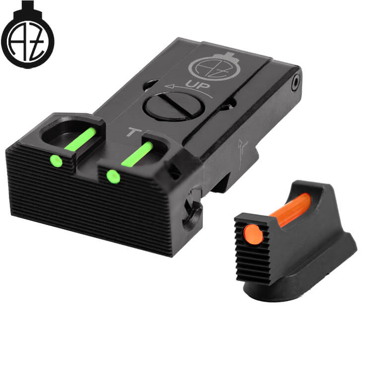 CZ TS 2, CZ TS 1 & CZ Shadow 2 Target reguliuojami mechaniniai taikikliai | šviesolaidinis B