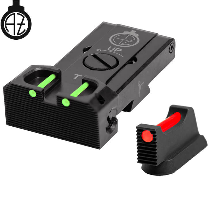 CZ TS 2, CZ TS 1 & CZ Shadow 2 Target reguliuojami mechaniniai taikikliai | šviesolaidinis B