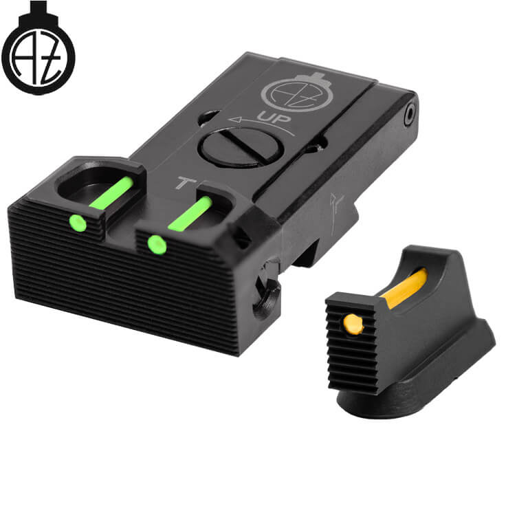 CZ TS 2, CZ TS 1 & CZ Shadow 2 Target reguliuojami mechaniniai taikikliai | šviesolaidinis B