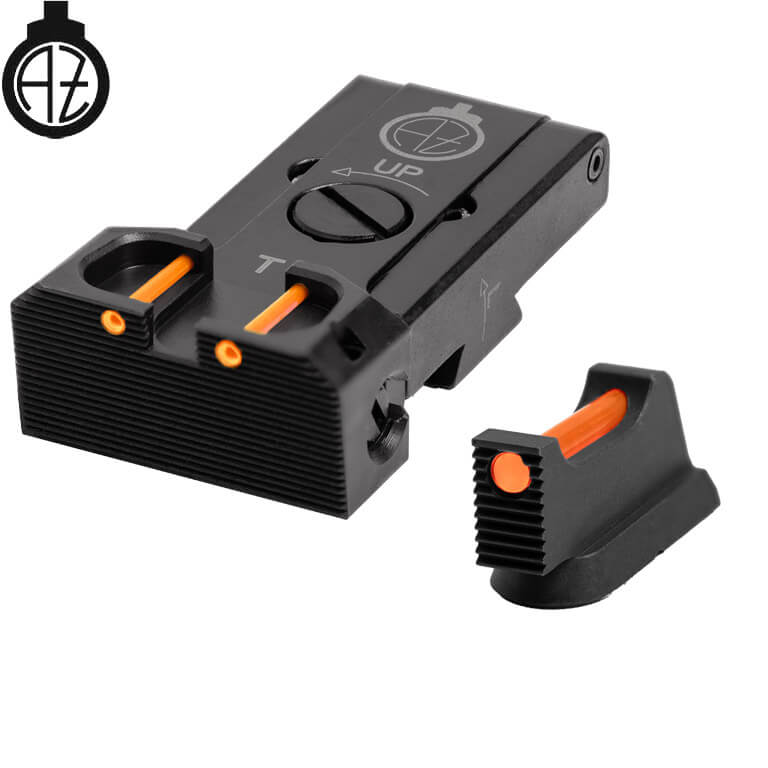 CZ TS 2, CZ TS 1 & CZ Shadow 2 Target reguliuojami mechaniniai taikikliai | šviesolaidinis B