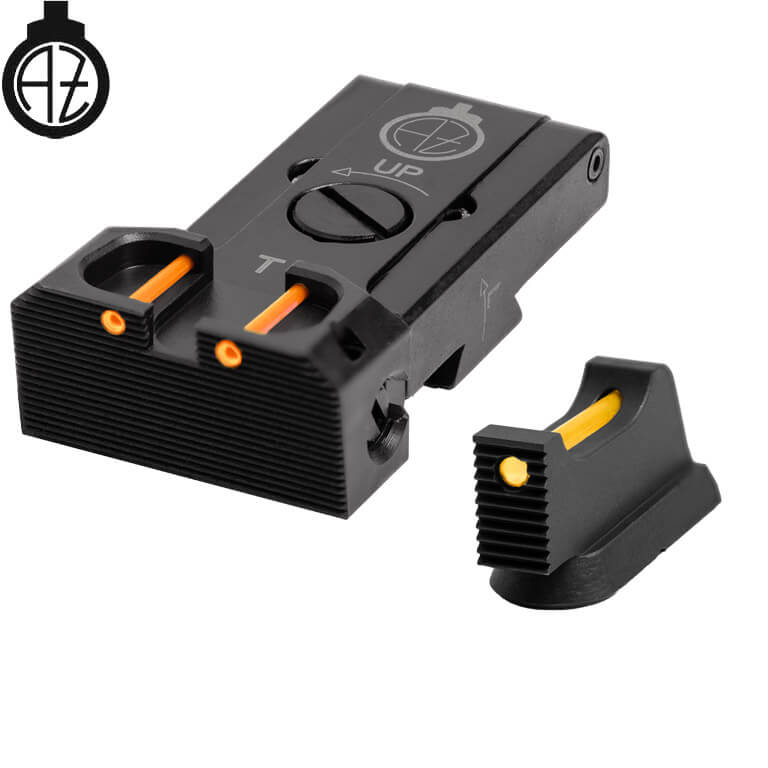 CZ TS 2, CZ TS 1 & CZ Shadow 2 Target reguliuojami mechaniniai taikikliai | šviesolaidinis B