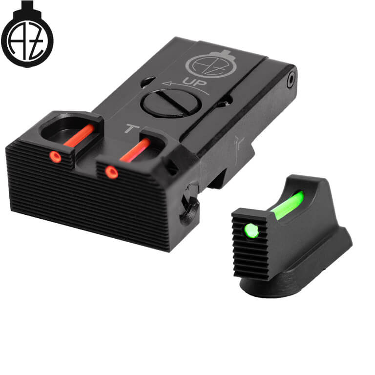 CZ TS 2, CZ TS 1 & CZ Shadow 2 Target reguliuojami mechaniniai taikikliai | šviesolaidinis B