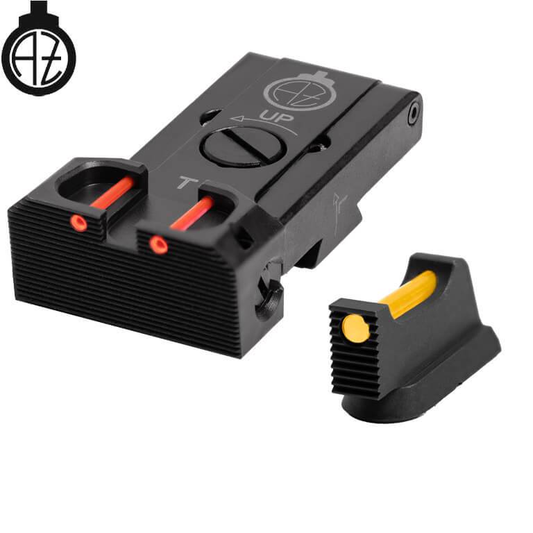 CZ TS 2, CZ TS 1 & CZ Shadow 2 Target reguliuojami mechaniniai taikikliai | šviesolaidinis B