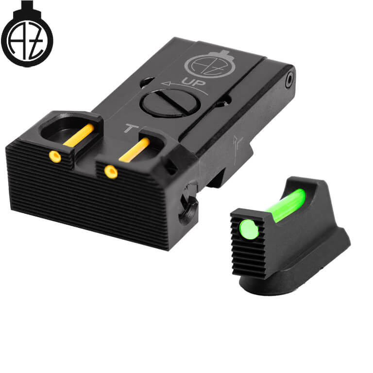 CZ TS 2, CZ TS 1 & CZ Shadow 2 Target reguliuojami mechaniniai taikikliai | šviesolaidinis B