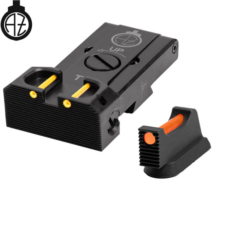 CZ TS 2, CZ TS 1 & CZ Shadow 2 Target reguliuojami mechaniniai taikikliai | šviesolaidinis B