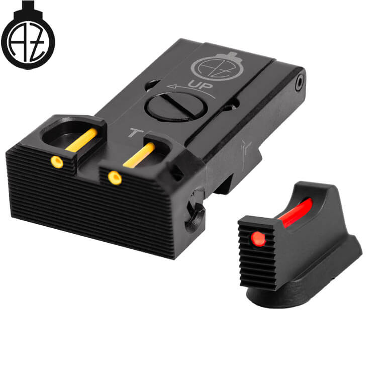 CZ TS 2, CZ TS 1 & CZ Shadow 2 Target reguliuojami mechaniniai taikikliai | šviesolaidinis B