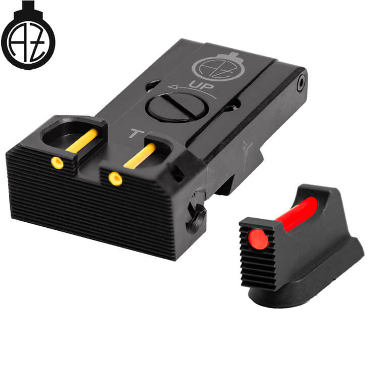 CZ TS 2, CZ TS 1 & CZ Shadow 2 Target reguliuojami mechaniniai taikikliai | šviesolaidinis B