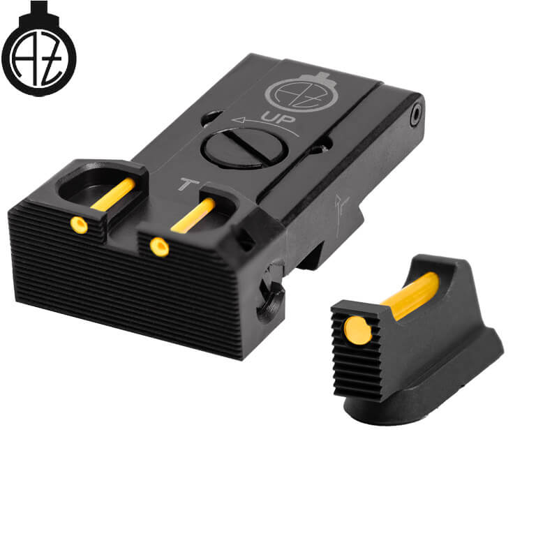 CZ TS 2, CZ TS 1 & CZ Shadow 2 Target reguliuojami mechaniniai taikikliai | šviesolaidinis B