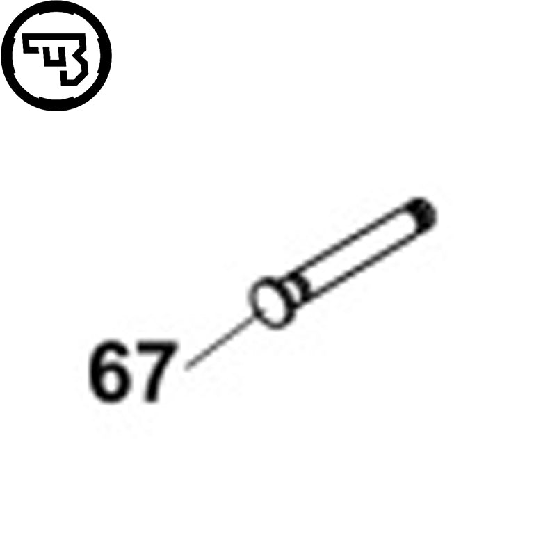 CZ Bren 2 ardymo kaištis | dalis #67