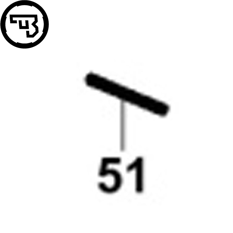 CZ Bren 2 išmetimo spyruoklė | dalis #51