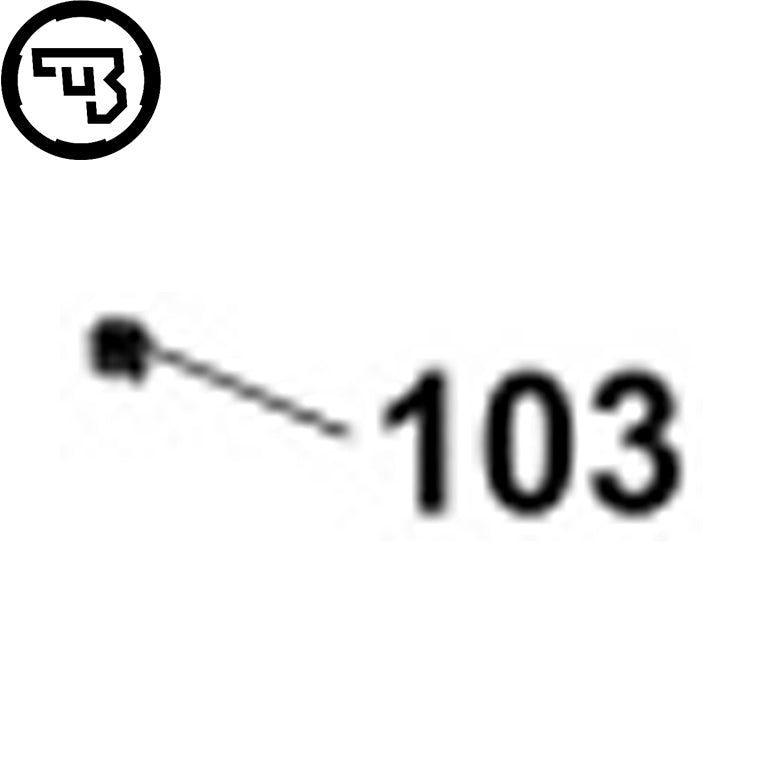 CZ Bren 2 dujų vamzdžio užrakto spyruoklė | dalis #103