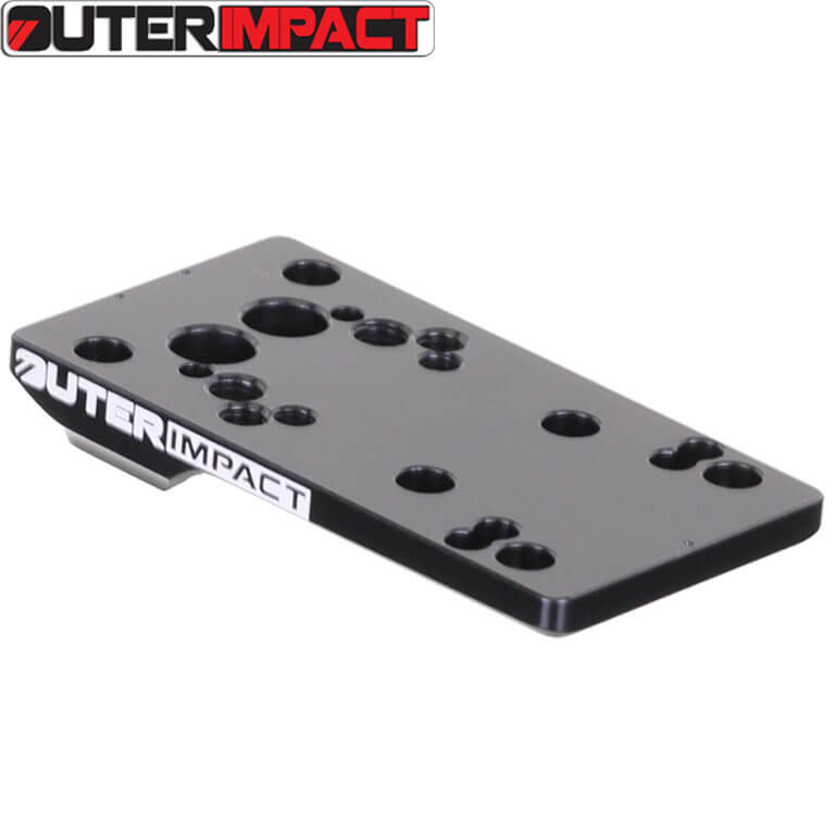 CZ Shadow 2 Kadet, CZ 75 SP-01 Kadet, CZ 75 Kadet kolimatoriaus laikiklis universalus | tipas C Outer Impact