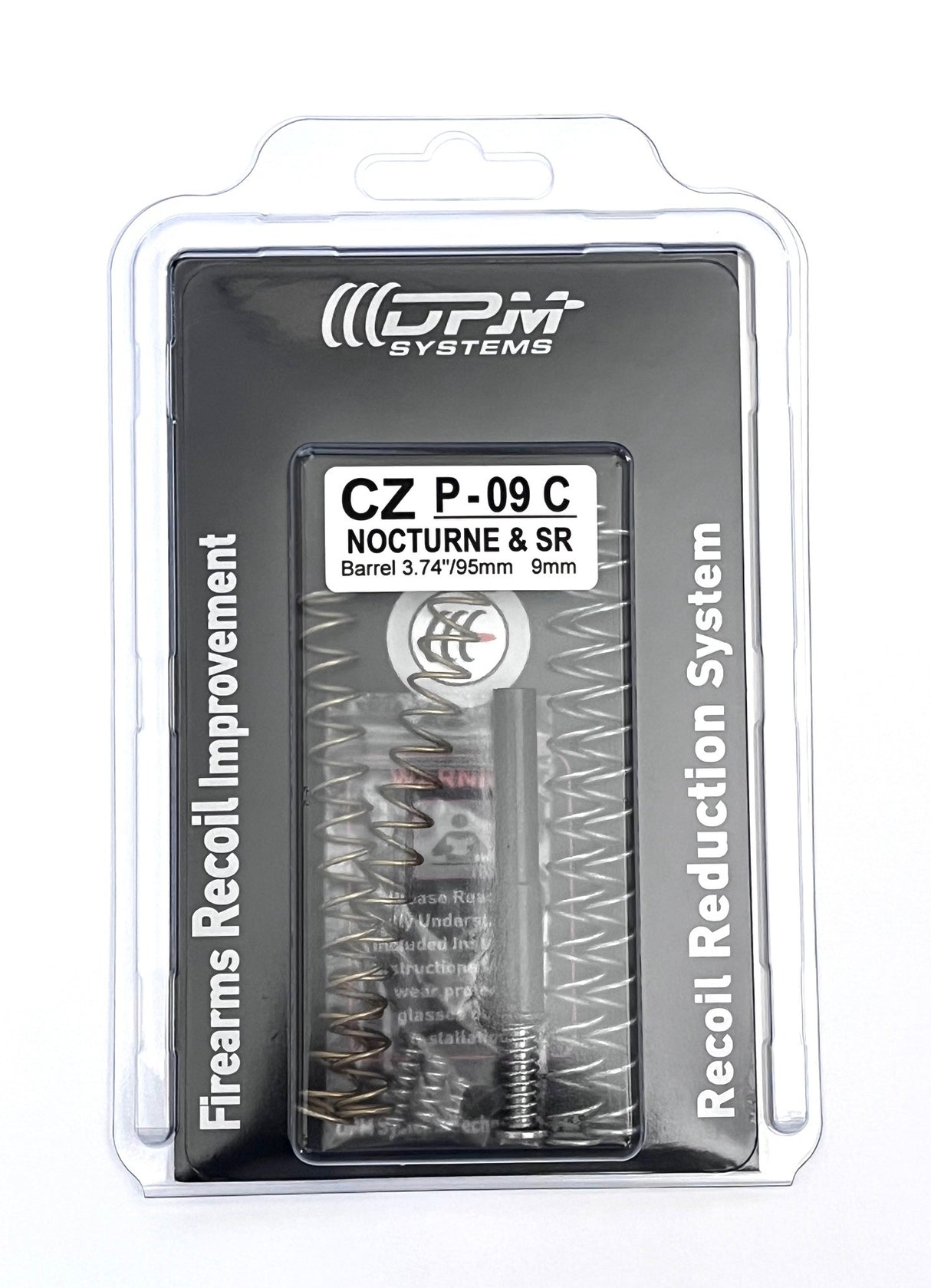 CZ P-09C Nocturne atatrankos mažinimo sistema DPM