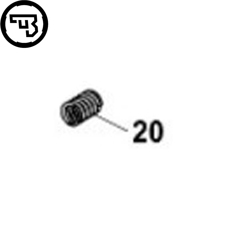 CZ P-10, CZ P-07 & P-09 ištraukiklio spyruoklė | dalis #20