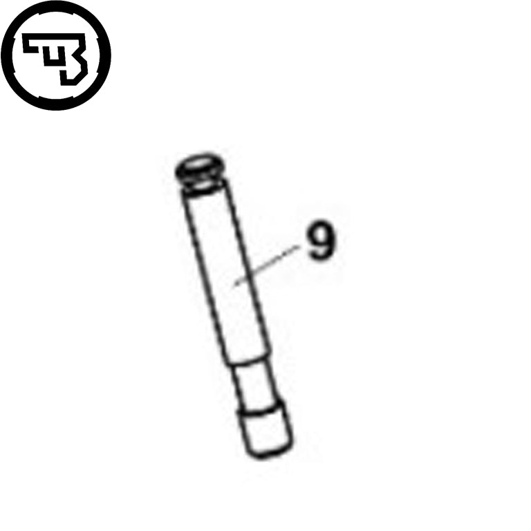 CZ P-10 dėtuvės fiksatoriaus kaištis | dalis #9