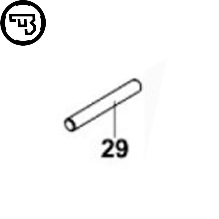 CZ P-10 nuleistuko strypelio spyruoklės kaištis | dalis #29