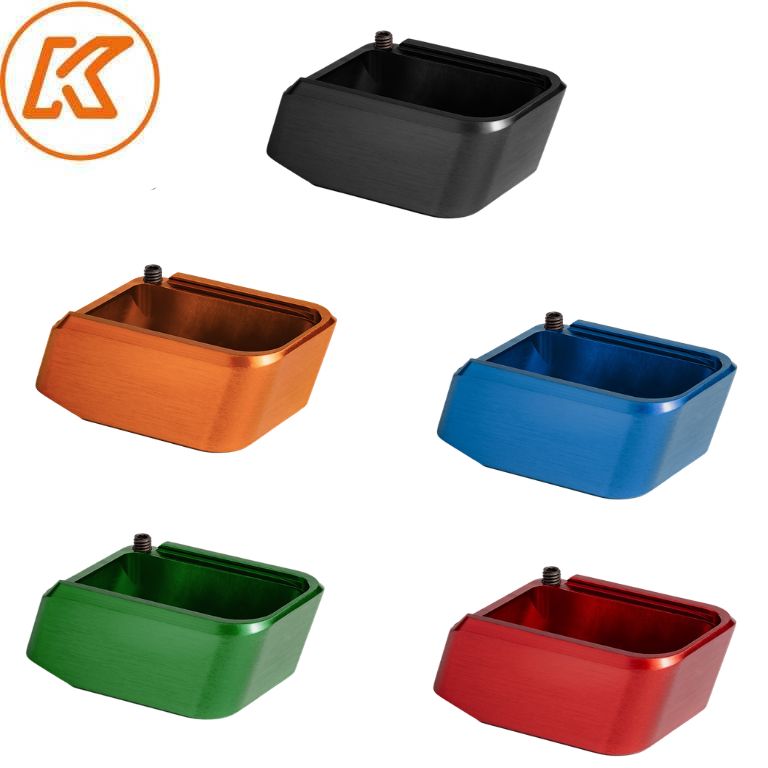 CZ Shadow 2, CZ P-01, CZ 75 & SP-01 aliuminio dėtuvės dugnelis KMR | +2 šoviniai