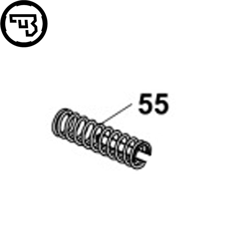 CZ Shadow 2, CZ 75B, CZ 75 SP-01 Shadow mušamasis kaištis spyruoklė | dalis #55 & #38