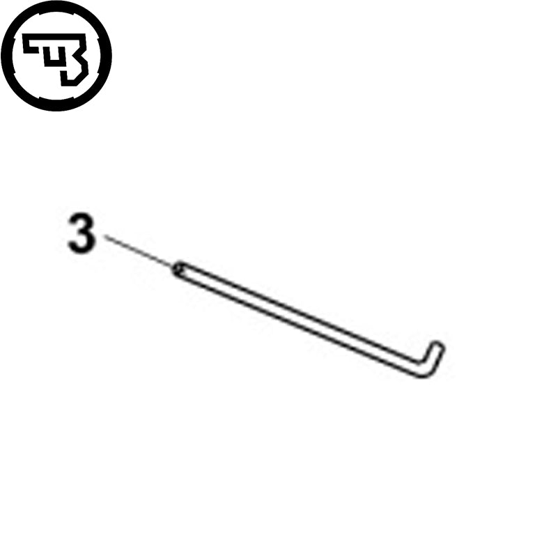 CZ Shadow 2, CZ 75B, CZ 75 SP-01 Shadow spynos sulaikytojo spyruoklė | dalis #3