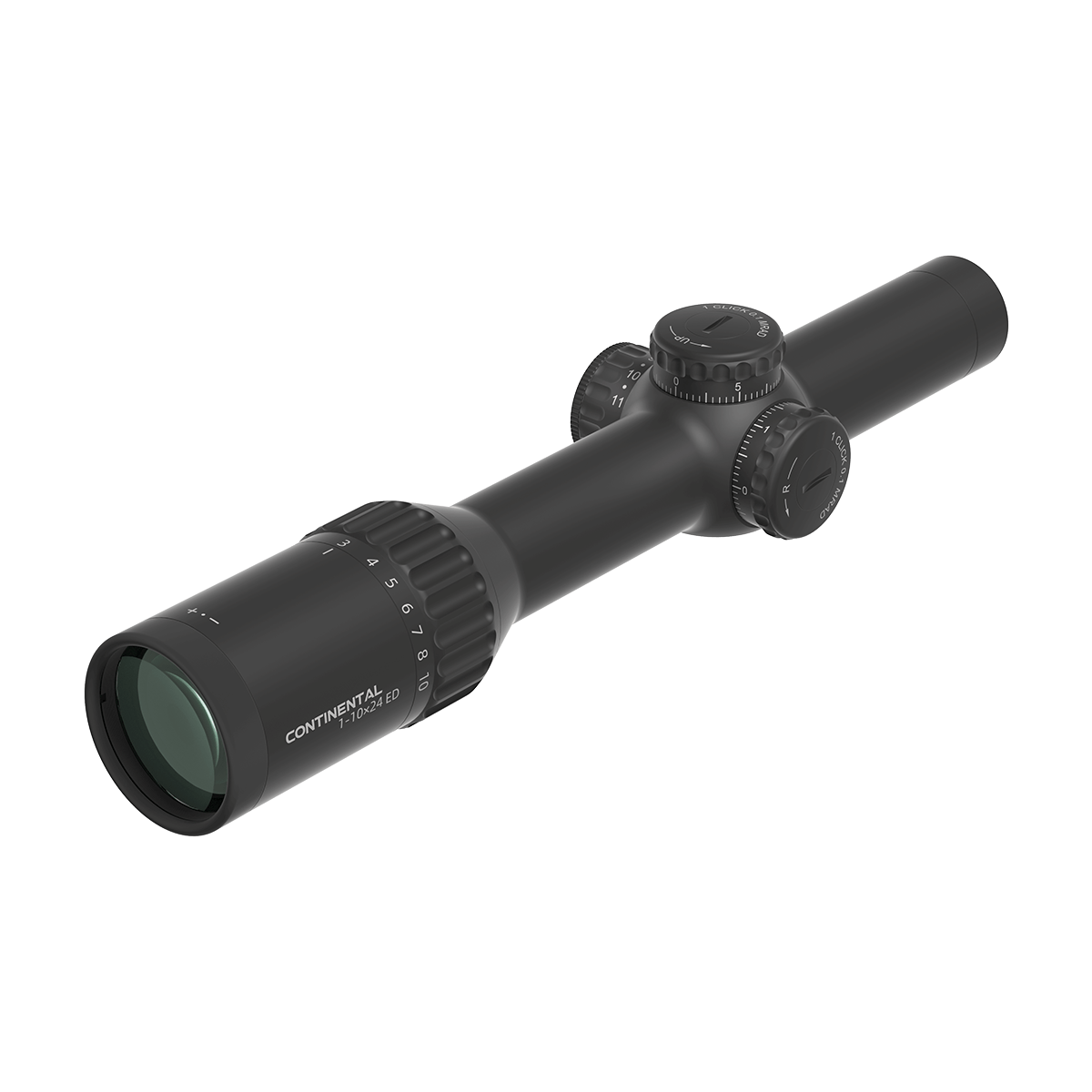 Vector Optics Continental 1-10x24i ED Fiber taikiklis