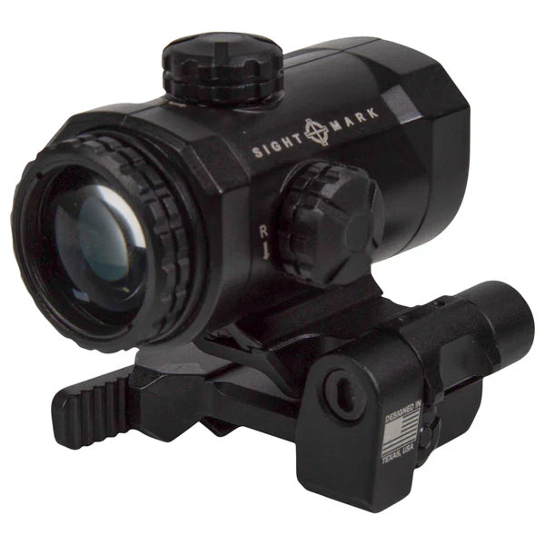 Sightmark XTM-3 3x didintuvas su LQD atverčiamu į šoną laikikliu