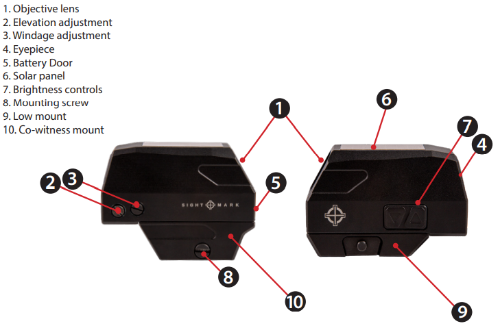 Sightmark Volta Solar kolimatorius