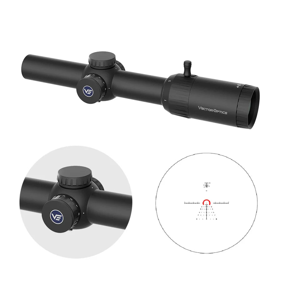 Vector Optics Constantine 1-8x24 FFP RAR taikiklis