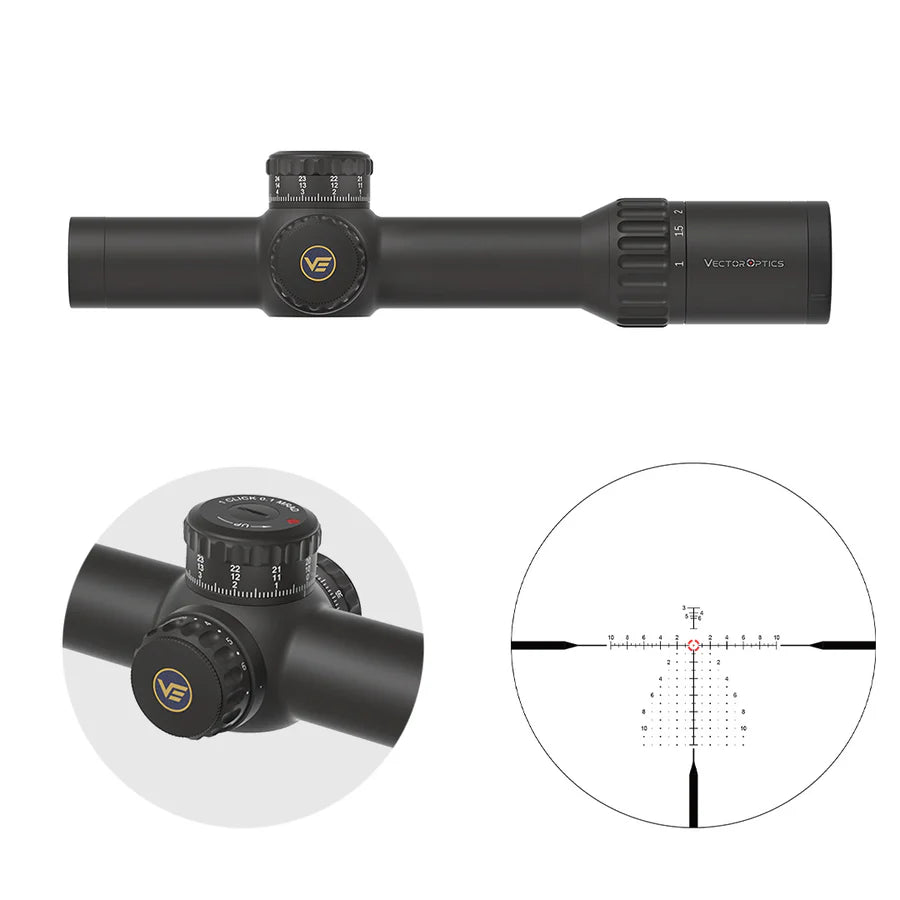 Vector Optics Continental x10 1-10x28 ED RAR-C taikiklis