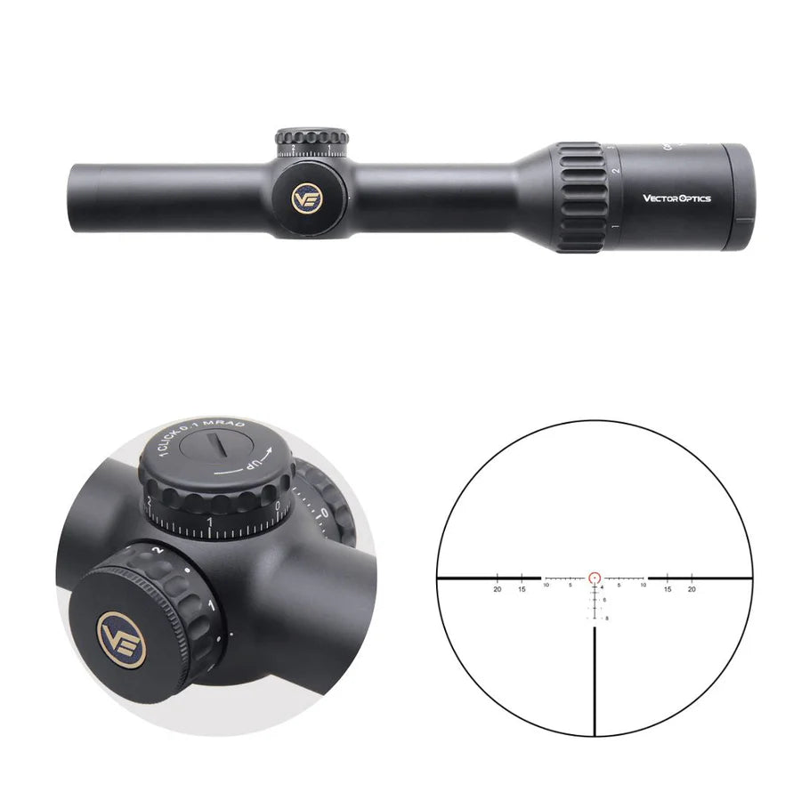 Vector Optics Continental x8 1-8x24 ED Tactical taikiklis