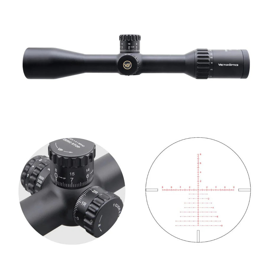Vector Optics Continental x8 2-16x44 ED Tactical taikiklis