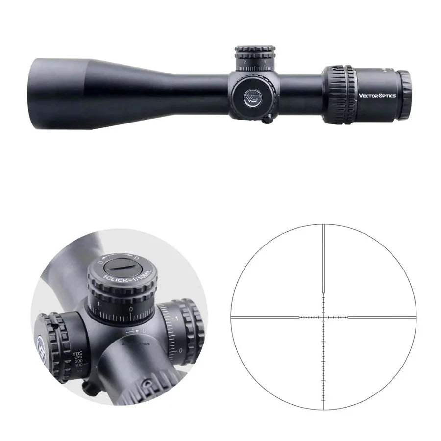 Vector Optics Veyron 4-16x44 FFP optinis taikiklis Vector Optics