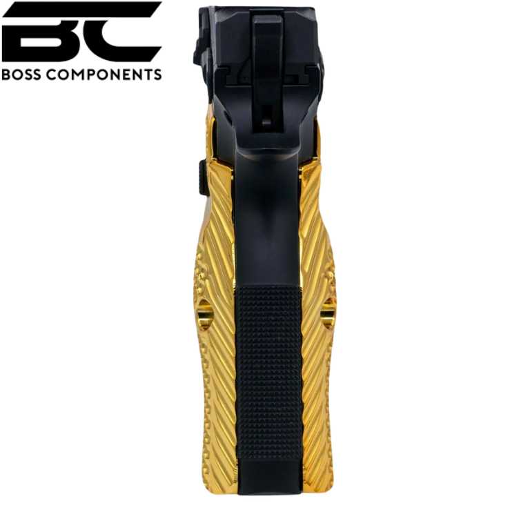 CZ 75B ir SP-01, CZ TS 2, CZ Shadow 2 žalvarinės rankenos | Palm Swell