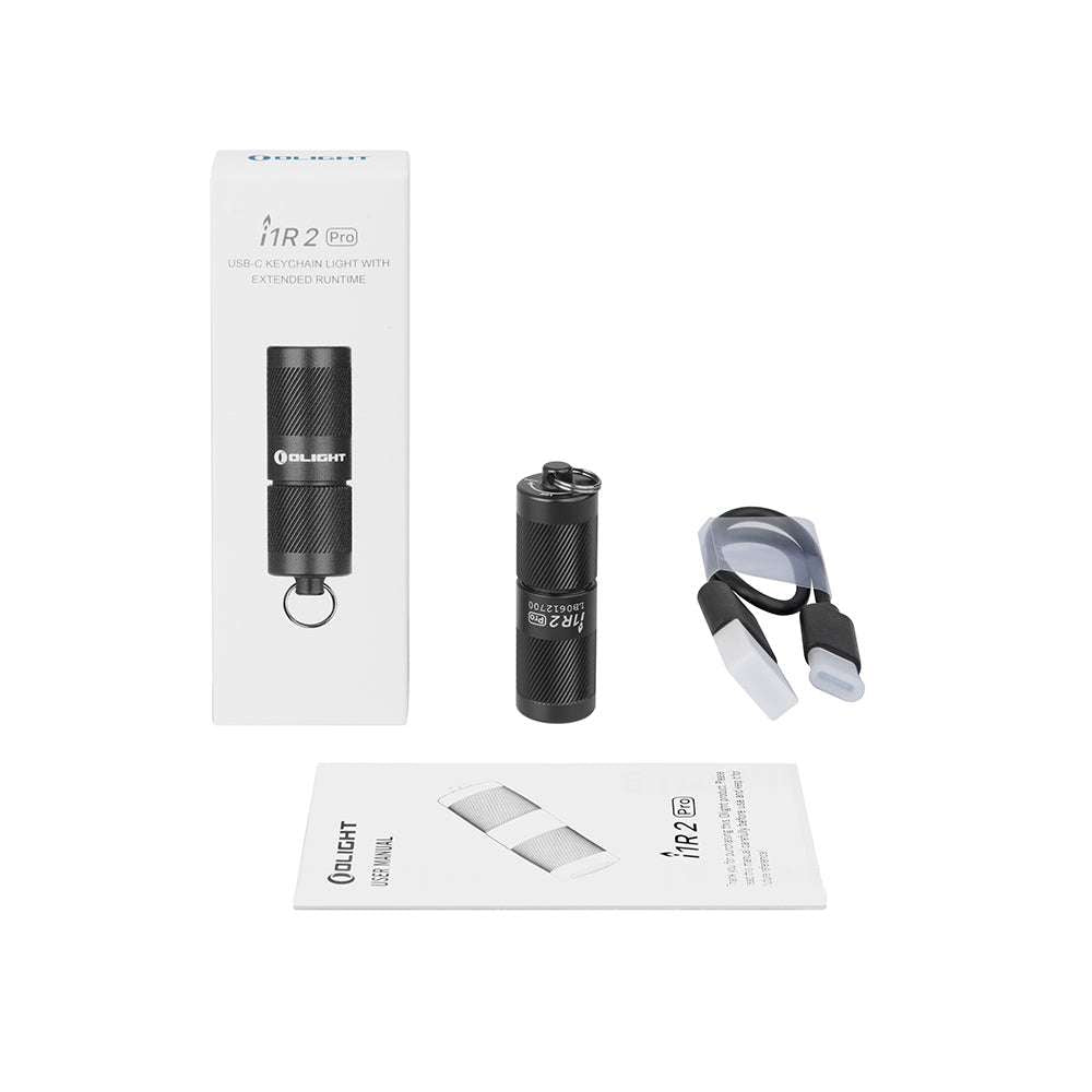 Olight i1R 2 Pro | įkraunamas raktų pakabuko žibintuvėlis | 180 lm