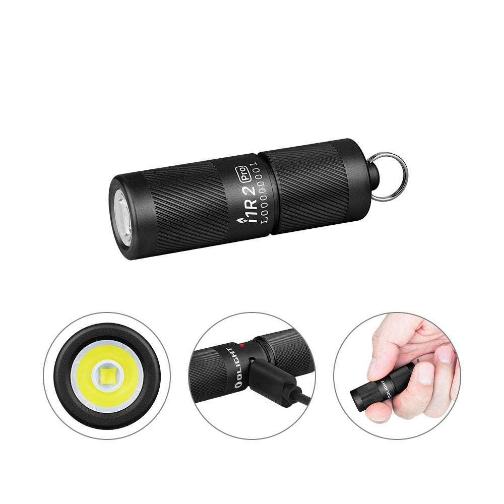Olight i1R 2 Pro | įkraunamas raktų pakabuko žibintuvėlis | 180 lm