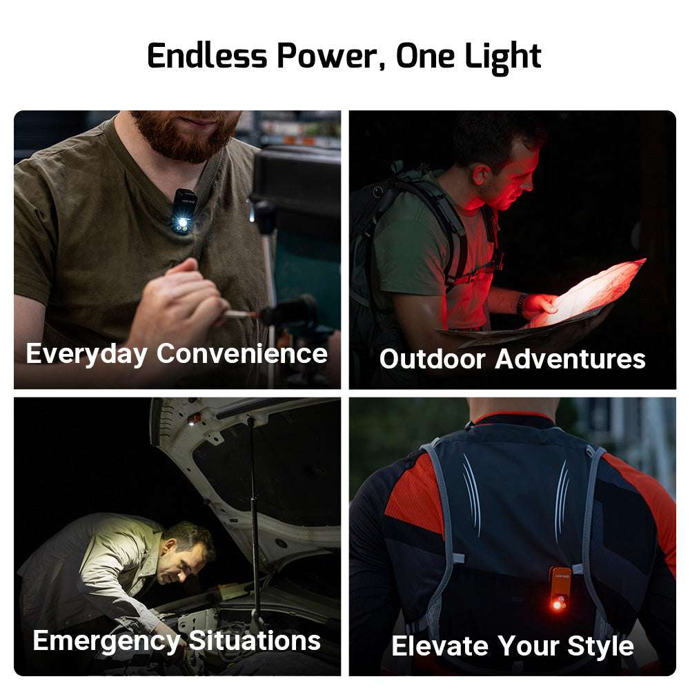 Olight Oclip Pro | daugiafunkcis klipsinis žibintuvėlis | 500 lm