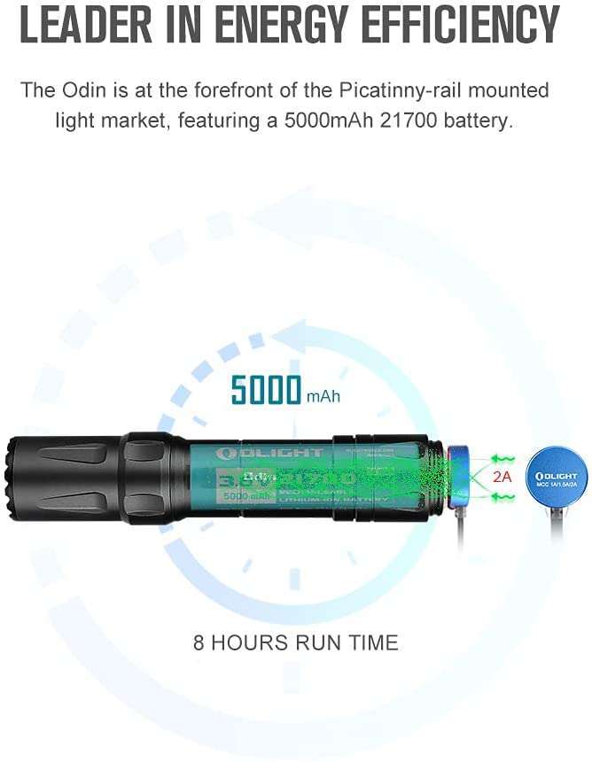 Olight Odin | šautuvo žibintas | 2.000 lm