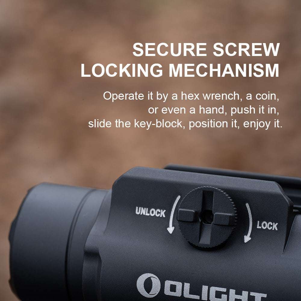 Olight PL-3R Valkyrie | pistoleto žibintuvėlis | 1.500 lm