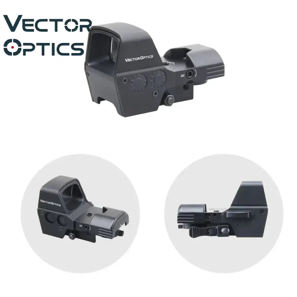 Vector Optics Omega 23x33 keturių tinklelių refleksinis taikiklis kolimatorius Vector Optics