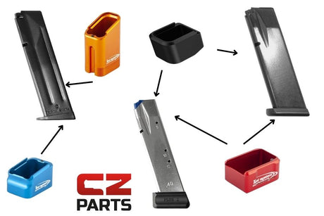 CZ compatibility guide for magazines and base pads