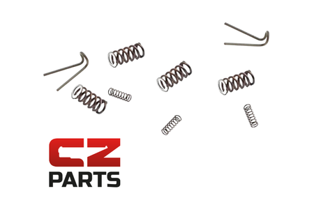 Extractor spring and magazine catch spring