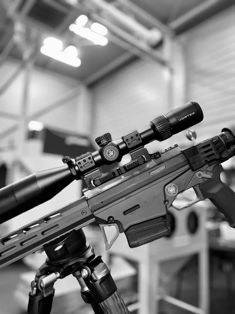 34 mm optikos laikiklis | Picatinny QD Ergo pagrindas