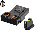 CZ 75B, CZ P-01, CZ 75 SP-01 reguliuojami mechaniniai taikikliai | šviesolaidinis B 