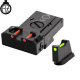 CZ 75B, CZ P-01, CZ 75 SP-01 reguliuojami mechaniniai taikikliai | šviesolaidinis B 