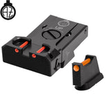 CZ 75B, CZ P-01, CZ 75 SP-01 reguliuojami mechaniniai taikikliai | šviesolaidinis B 