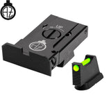 CZ 75B, CZ P-01, CZ 75 SP-01 reguliuojami mechaniniai taikikliai | šviesolaidis A 